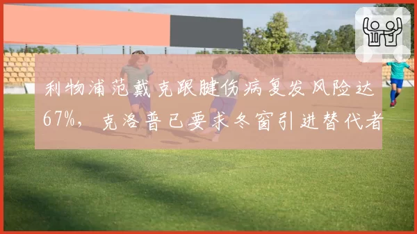 利物浦范戴克跟腱伤病复发风险达67%,克洛普已要求冬窗引进替代者